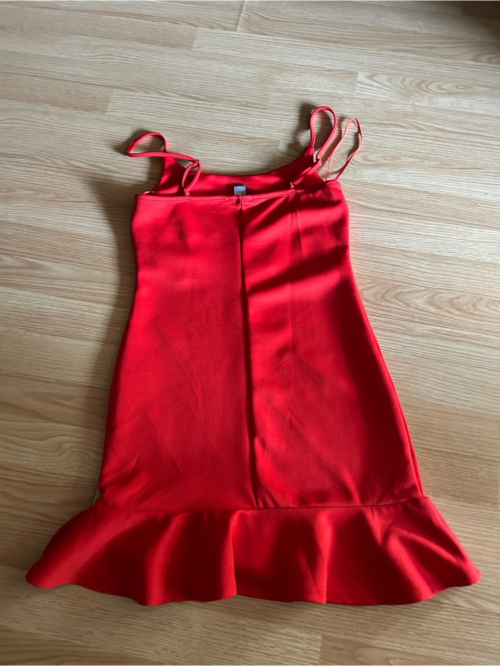 NWT ReVamped Red Ruffled Mini Dress Small - Picture 11 of 11